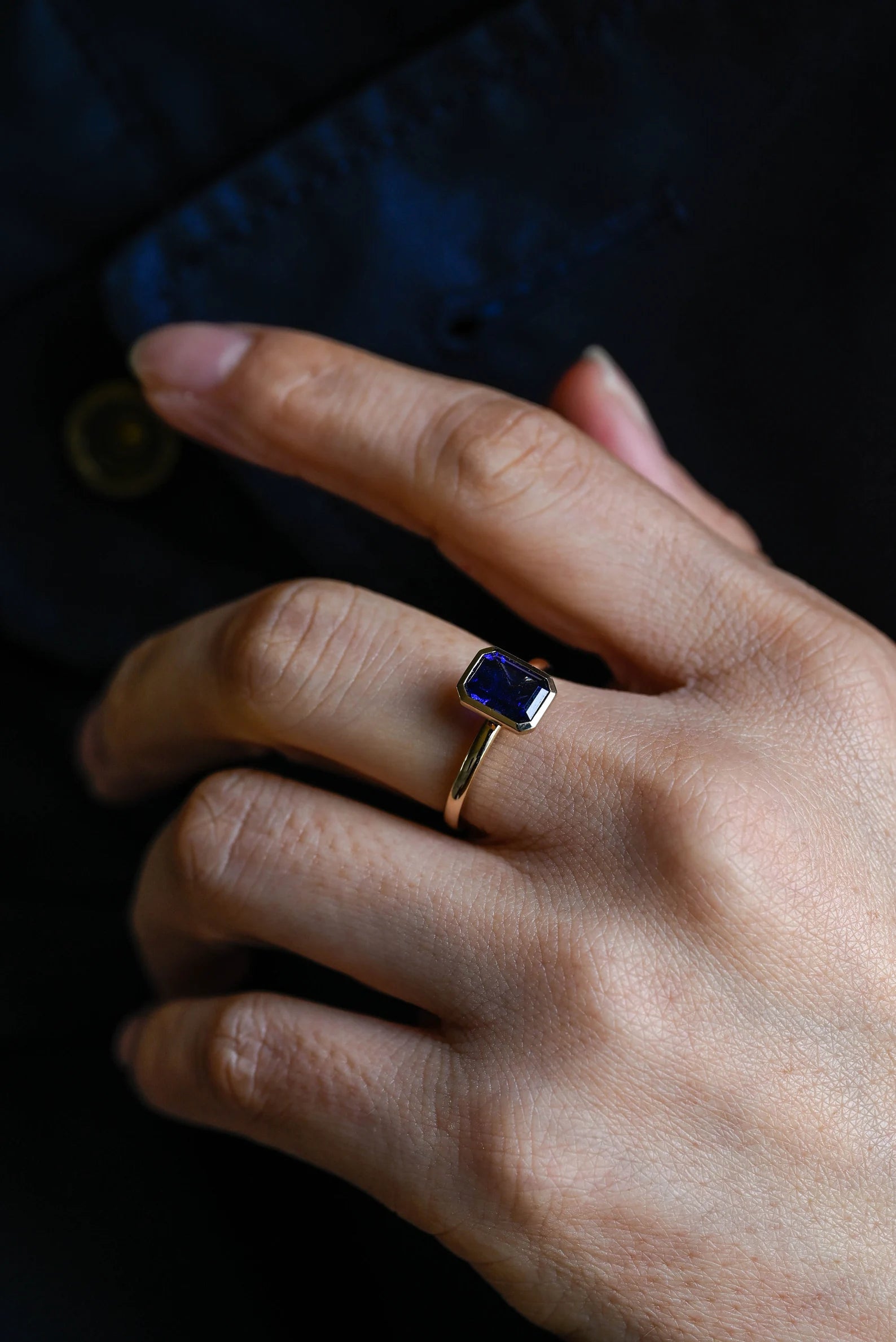 yellow gold ring | yellow gold engagement ring
