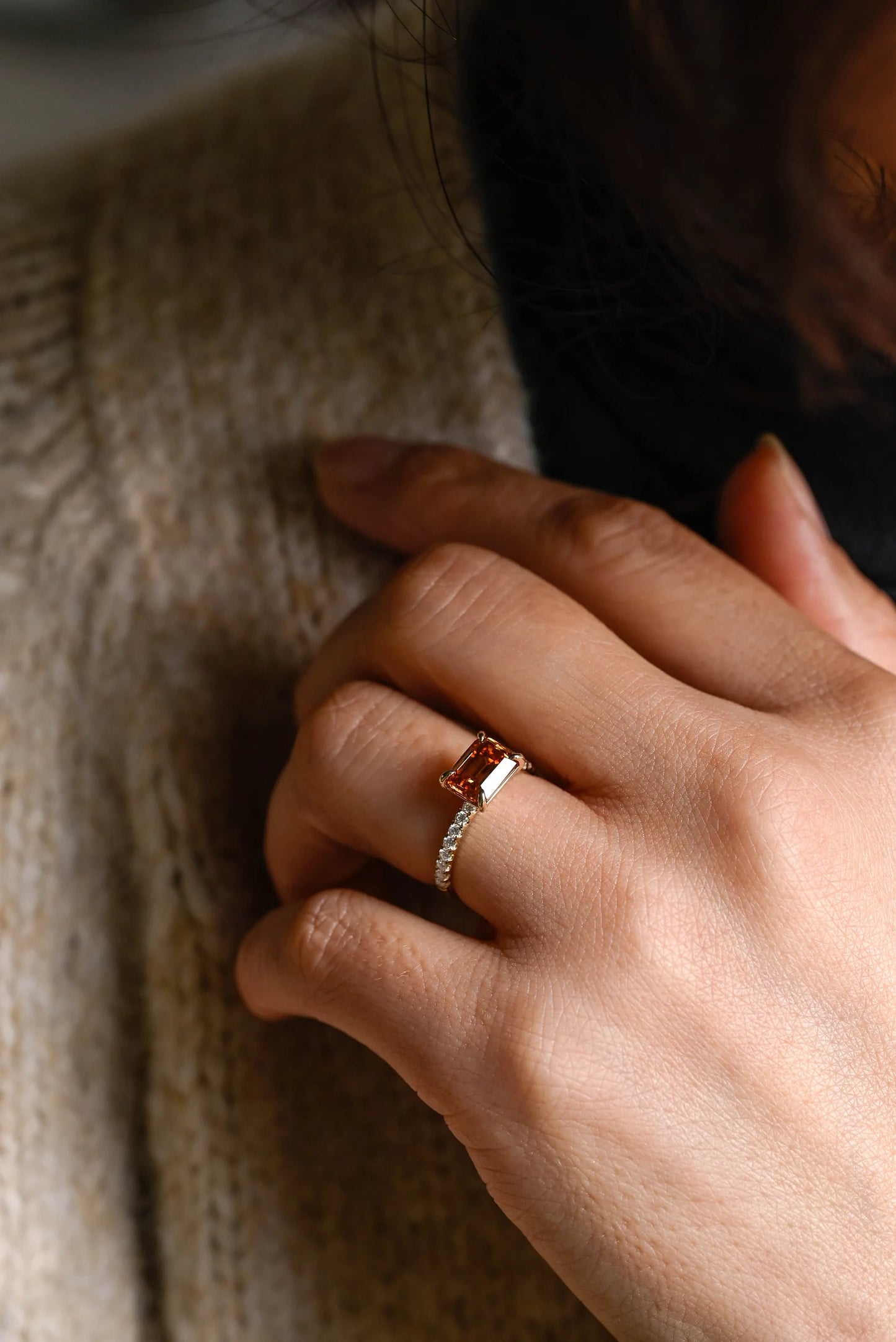  yellow gold rings | yellow gold engagement ring