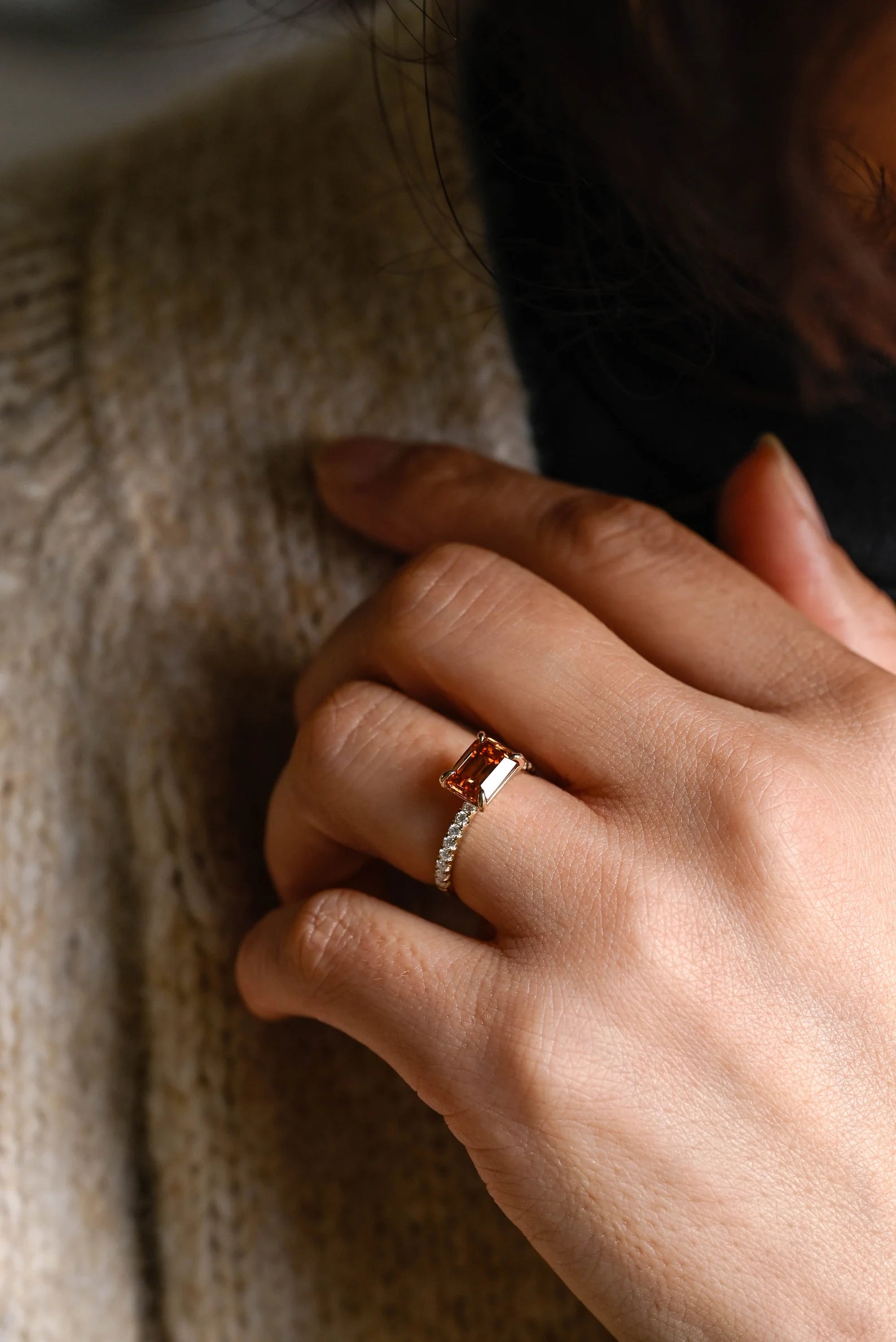  yellow gold rings | yellow gold engagement ring